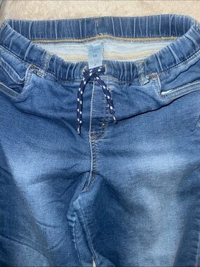 Carter's Boys Blue Denim-Style Jogger Sweatpants